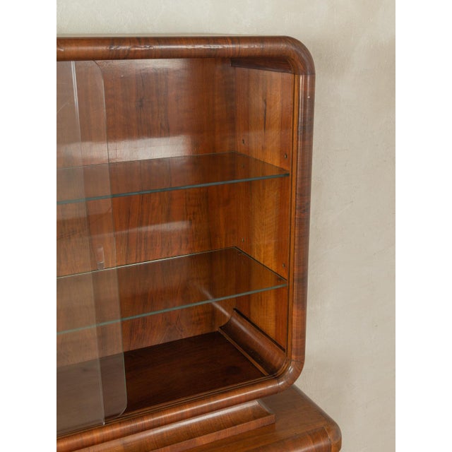 Vintage Art Deco Display Cabinet, 1920s For Sale - Image 4 of 6