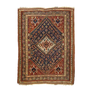 Antique Qashqai Rug 4'8'' x 6'2''