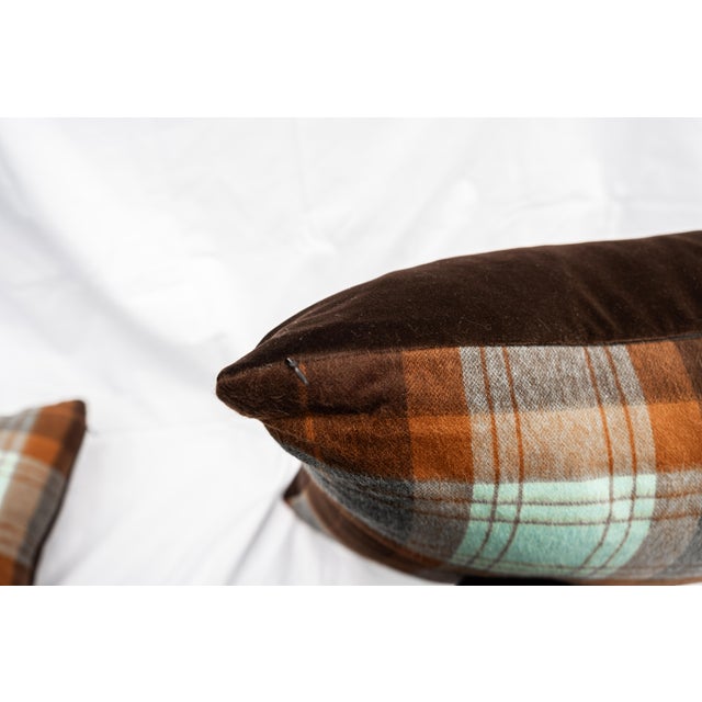 Pair of Sandra Jordan Prima Alpaca Throw Pillows For Sale - Image 4 of 5