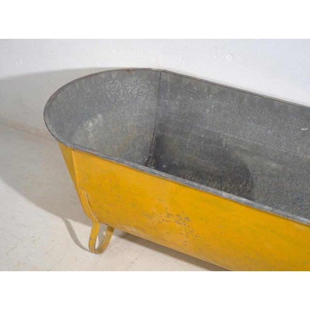 Galvanized Metal Container by Amaru For Sale - Image 6 of 8