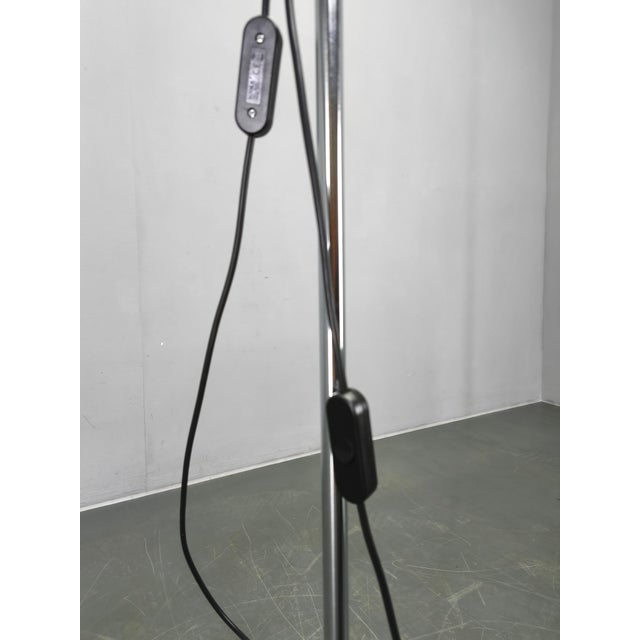 Mid-Century Modern Adjustable Chrome Floor Lamp from Stanislav Indra, 1960s For Sale - Image 6 of 11