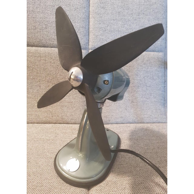 Metal Metal Fan W03 from Progress, 1960s For Sale - Image 7 of 7