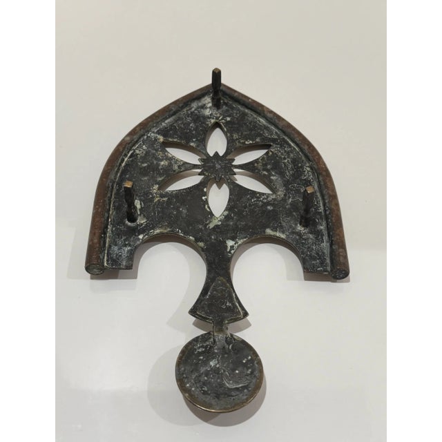 Metal Antique English Brass Hearth Trivet, Circa 1890 For Sale - Image 7 of 9