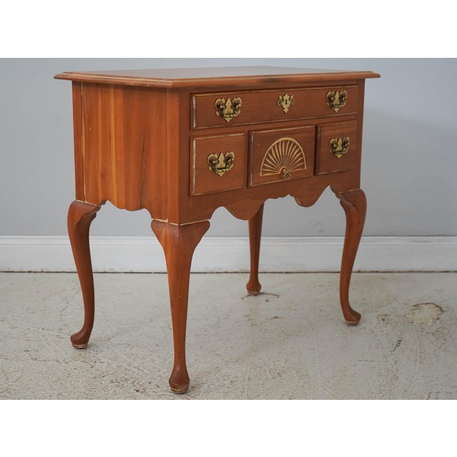 Age: Approx: 30 Years Old Details: Factory Distressed Cherry Dovetailed Drawer Construction Fine Carved Details High...