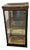 Louis XVI Style Wooden and Glass Counter Display Case, 1890s For Sale