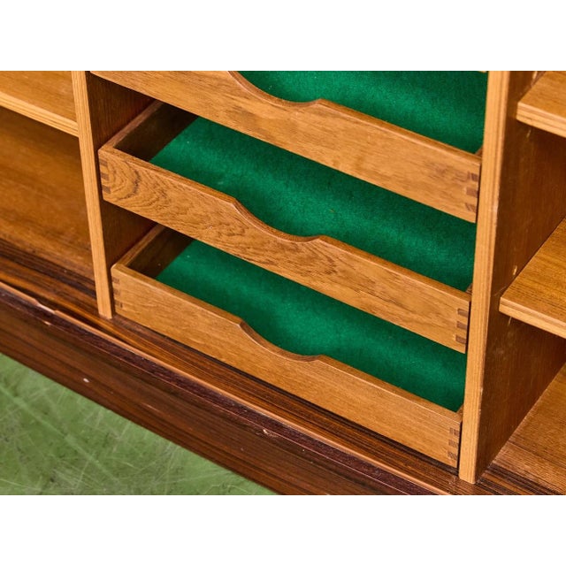 Rosewood Vintage Hutch For Sale - Image 4 of 10