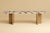 Calacatta Viola Marble and Smoked Oak Lounge Table by Lebanto For Sale - Image 4 of 4
