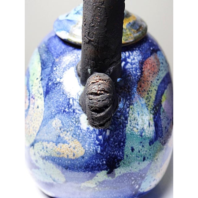 Terracotta Teapot in the style of David Constantine White, USA, 1950s-1970s For Sale - Image 11 of 17