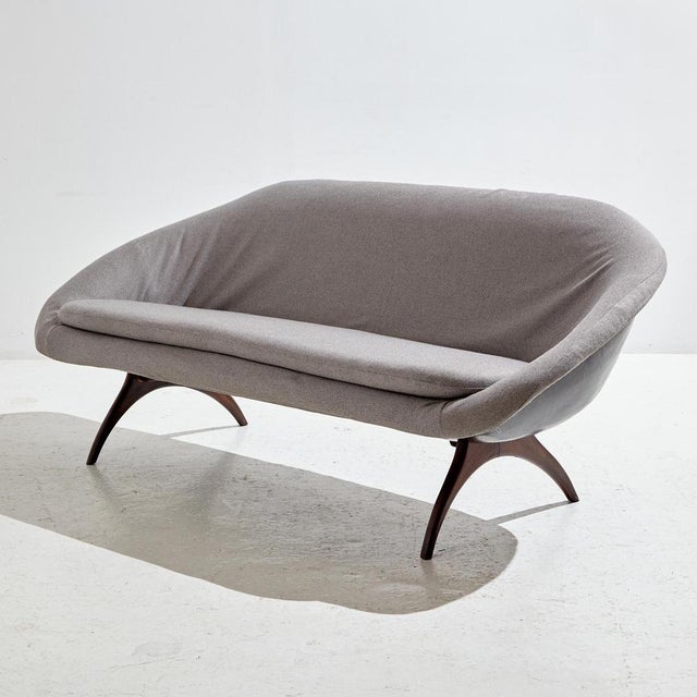 Angelina Sofa and Lounge Chairs by Walter S. Chenery for Lurashell, 1960s, Set of 3 For Sale - Image 4 of 18