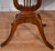 Brown 1940s Mersman Duncan Phyfe Style Mahogany Lyre Base Pair of Side Tables / End Tables For Sale - Image 8 of 15
