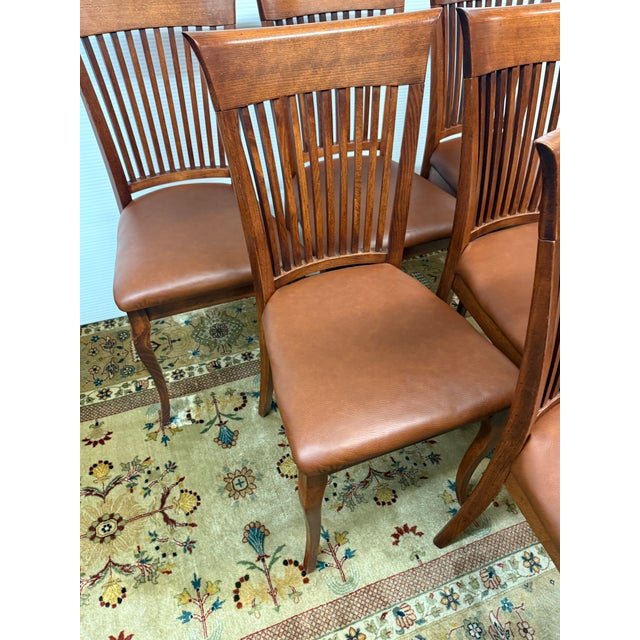Traditional Dinec Dining Chairs, Set of Six For Sale - Image 3 of 11