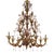 Stunning venetian modern brown "ca' rezzonico" with culs murano glass chandelier . full od curls and pendants in a new...