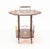 Italian Burlwood and Marquetry Drop Leaf Bar Cart For Sale - Image 10 of 10