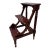 Early 20th Century Regency Style Mahogany Library Steps For Sale