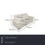 with this Natuzzi three-seater sofa, you get a sofa with clean, modern lines and a high, comfortable backrest. The light...