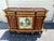 Early 19th Century Vintage Marquetry French Cabinet with Ormolu Mounts Marble top For Sale - Image 5 of 10