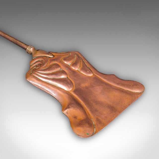 Bronze Antique Fireside Companion Set, French Bronze Fire Tools, Art Nouveau, Victorian For Sale - Image 8 of 12