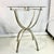 1990s Late 20th C. Contemporary Modern Aluminum Barstool-Height Dining Table For Sale - Image 5 of 14