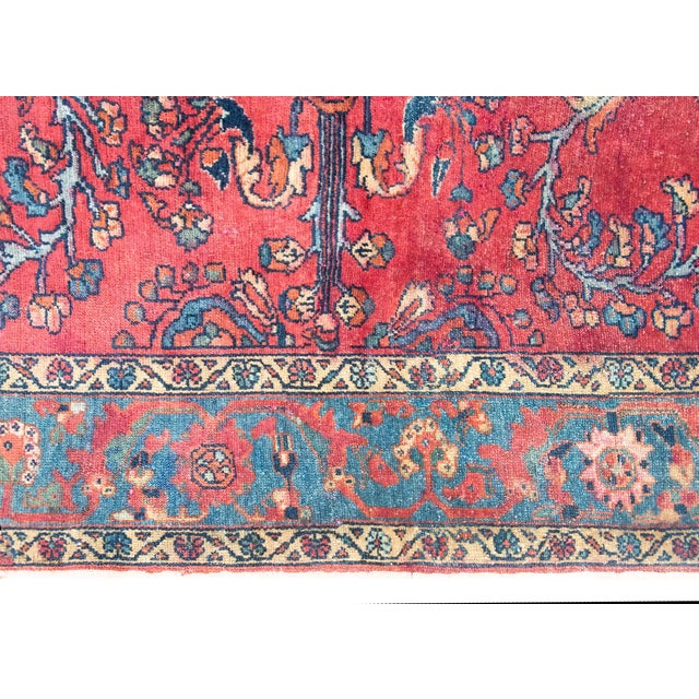 Early 20th Century Persian Lilihan Rug For Sale - Image 15 of 15