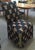 Set of Five Parson Style Custom Chairs With Asian Upholstery, Skirted Bottom With Silk Inner Lining. For Sale - Image 13 of 14