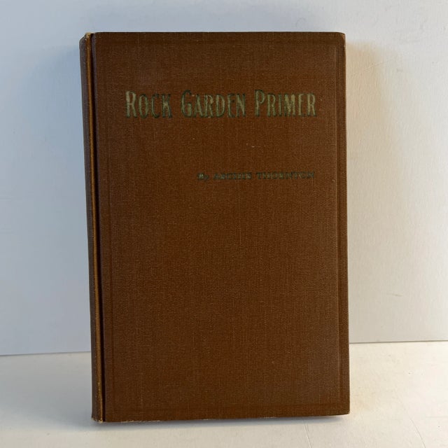 1929 Rock Garden Primer Book Chairish