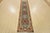 Tribal Heriz Runner 2’6” X 9’10” Blue Wool Tribal Hand-Knotted Oriental Rug For Sale - Image 3 of 12