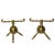 Late 19th Century Antique Christopher Dresser Aesthetic Movement Andirons - A Pair For Sale - Image 10 of 10