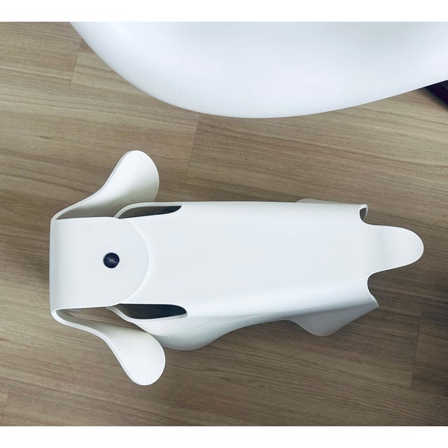 Vitra Charles & Ray Eames White Elephant Vitra Mid Century Modern Toy Ottoman Stool For Sale - Image 4 of 9