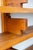Large shelf unit or wall-mounted bookcase, model B17, in natural light elm. The 4 shelves are mounted on brackets. Very...