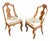 Empire Walnut Chairs, 1800s, Set of 2 For Sale