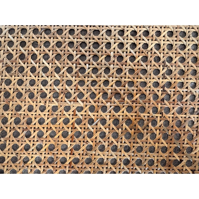 Mid 20th Century CCFM Mid-Century Modern Bentwood & Cane Martini Table For Sale - Image 12 of 16