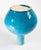 20th Century Japanese Electric Blue Turquoise Kangxi Style Bottle Vase For Sale - Image 16 of 16
