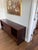 1960s Danish Modern Rosewood Credenza With Sliding Doors & Felt-Lined Trays Attributed to Dyrlund For Sale - Image 9 of 10