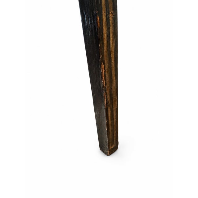 1930s–1940s Vintage Chinoiserie Black & Gilt Tray Table For Sale - Image 11 of 18