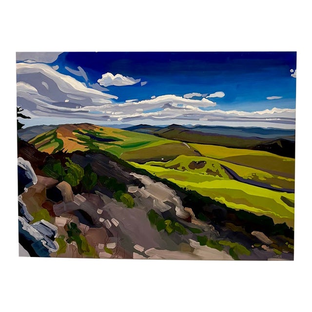 Beautiful Original Painting - Dragon’s Tooth For Sale