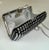 Glass Judith Leiber Black Swarovski Crystal Minaudière Evening Clutch For Sale - Image 7 of 12