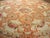 French 1880s Ivory Floral Antique European Aubusson Rug 17'9" X 17'9" Handknotted Wool Carpet For Sale - Image 3 of 7