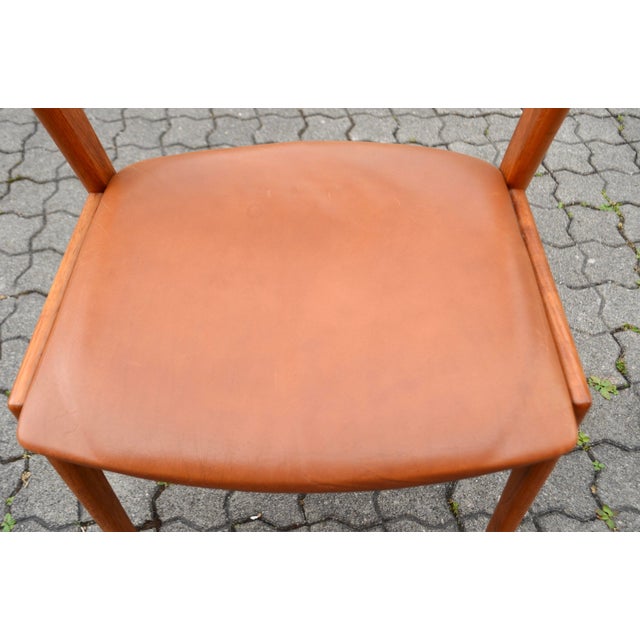 1960s Danish Model 49 Teak Chair by Erik Kirkegaard for Høng Stolefabrik, 1950s For Sale - Image 5 of 17