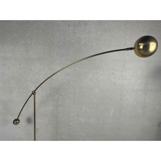 Metal Vintage Floor Lamp from Hustadt Leuchten, 1980s For Sale - Image 7 of 14
