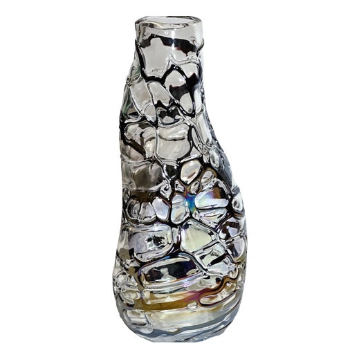 Italian Art Glass Vase by Angelo Rinaldi, 1970s For Sale