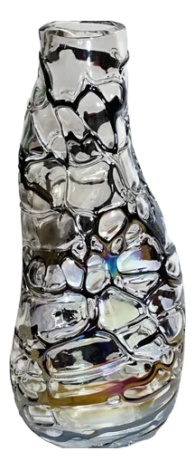 Italian Art Glass Vase by Angelo Rinaldi, 1970s