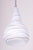 Mid-Century Czech Chromed Steel and Milk Glass Pendant Light, 1960s For Sale - Image 3 of 12