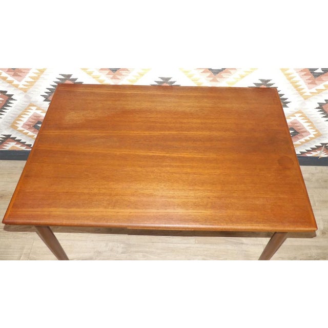 Extendable Teak Dining Table from N & R Møbler, Denmark, 1960s For Sale - Image 13 of 17