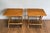 Mid-Century Modern 1950s Rattan Side Tables Magazine Racks - a Pair For Sale - Image 3 of 12