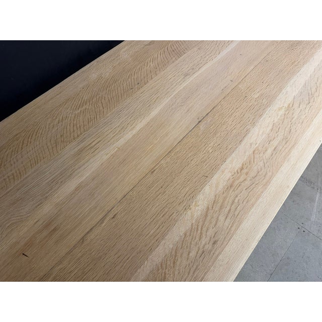Vintage Kitchen Dining Table in Oak, 1925 For Sale - Image 11 of 15