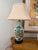 1980s Pair of Chinese Famille Verte-Style Lamps For Sale - Image 5 of 9