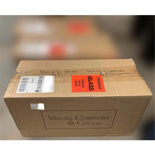 Visual Comfort S 2651hab-Am Cadence Large Tiered Sconce in Hand Rubbed Antique Brass by Carrier and Company For Sale In Richmond - Image 6 of 13