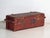 Wood Antique Rustic Red-Painted Trunk, Central Europe, 1880 For Sale - Image 7 of 11