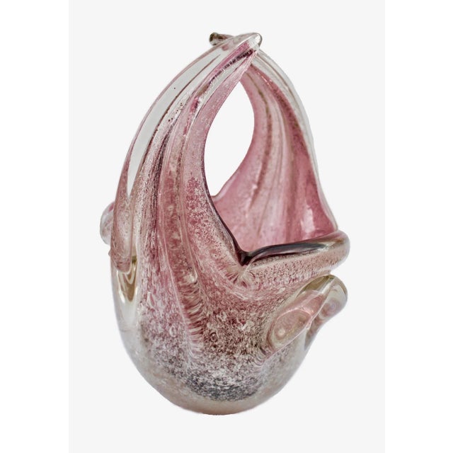 A stunning piece of art! The shape and the colour are fantastic. Handblown glass. Excellent condition. Elegant large...