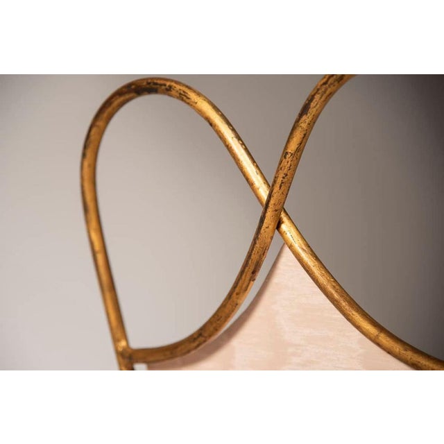 Art Deco French Wrought Iron Chairs, 1940, Set of 10 For Sale - Image 9 of 13